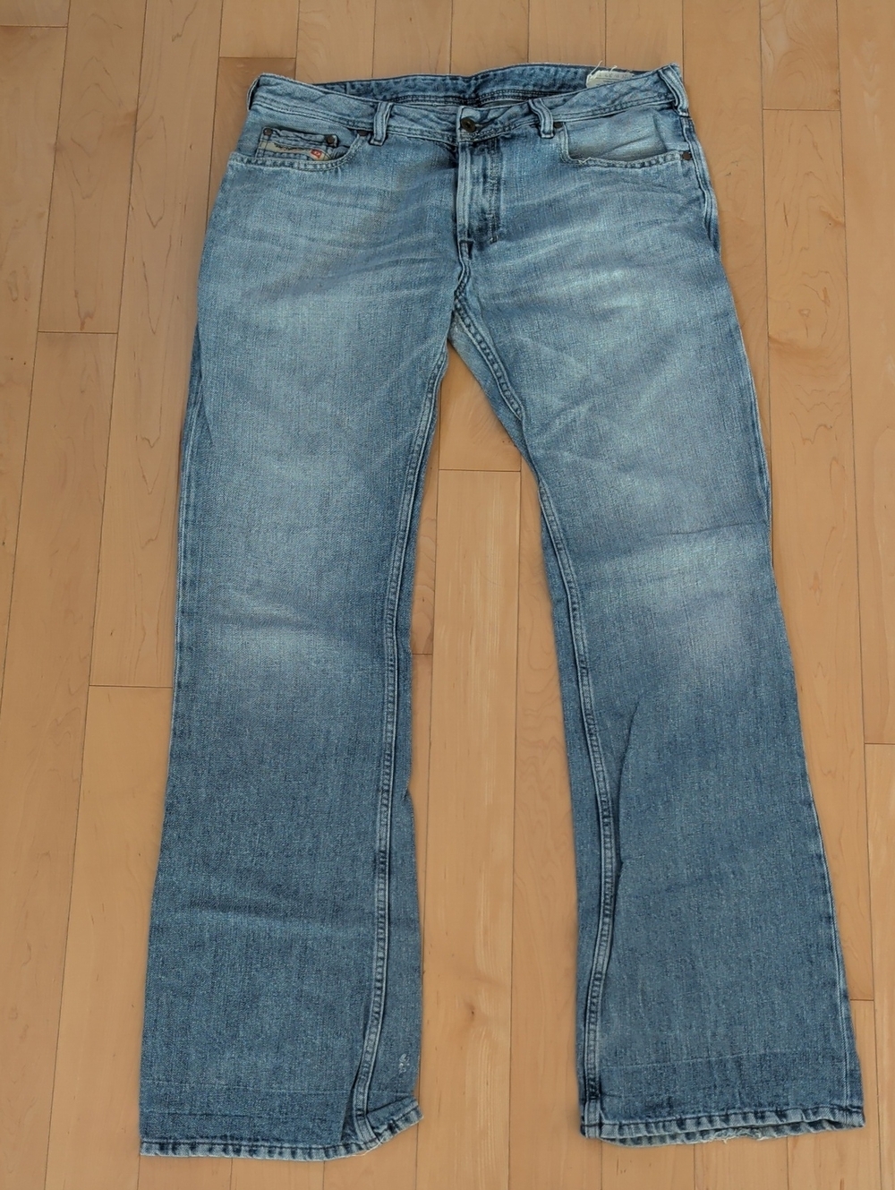 Vintage Diesel Zathan Bootcut Distressed Jeans W33 L34